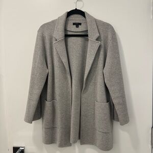 J. Crew Gray Sweater Blazer